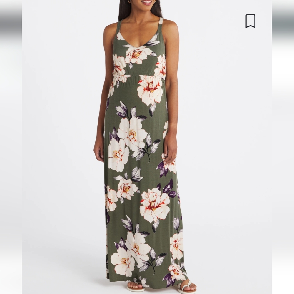 Maternity maxi